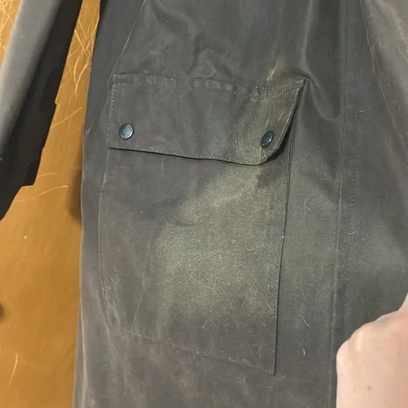 Mens Oiled Duster - Picture 13 of 13